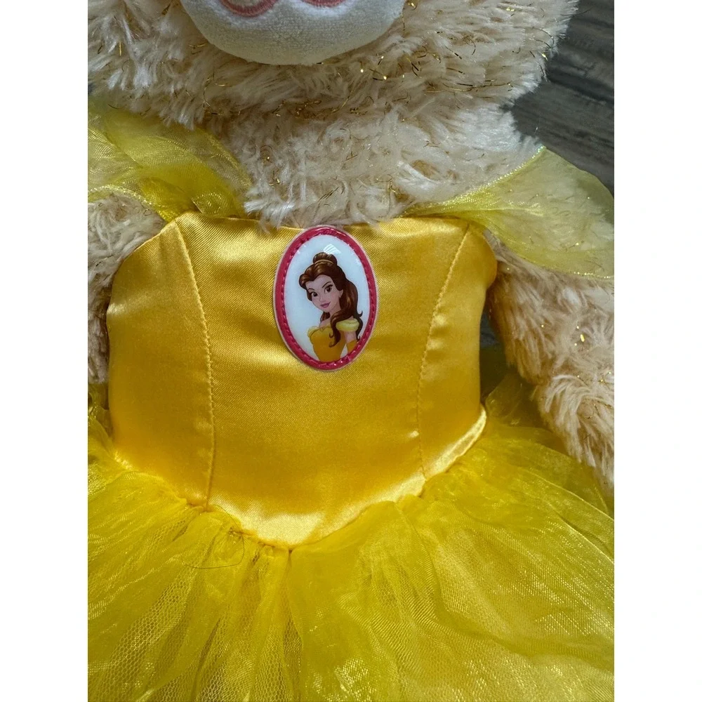 Build-A-Bear Disney Princess Belle Yellow Dress Beauty and the Beast Dress only